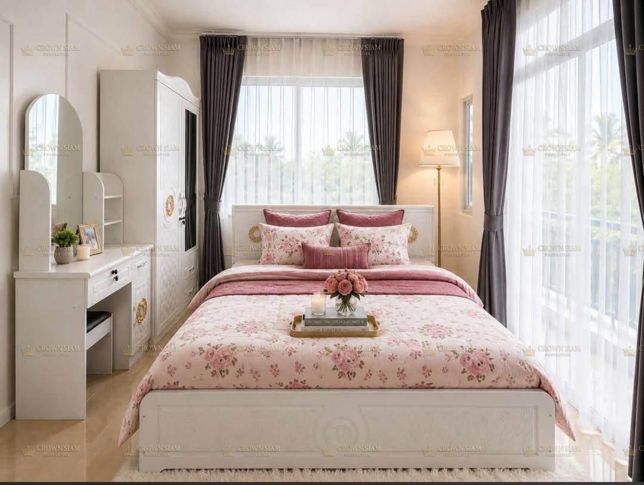 East Pattaya • Ngam Charoen 15 Village • 2BR Corner Townhome - Image 10