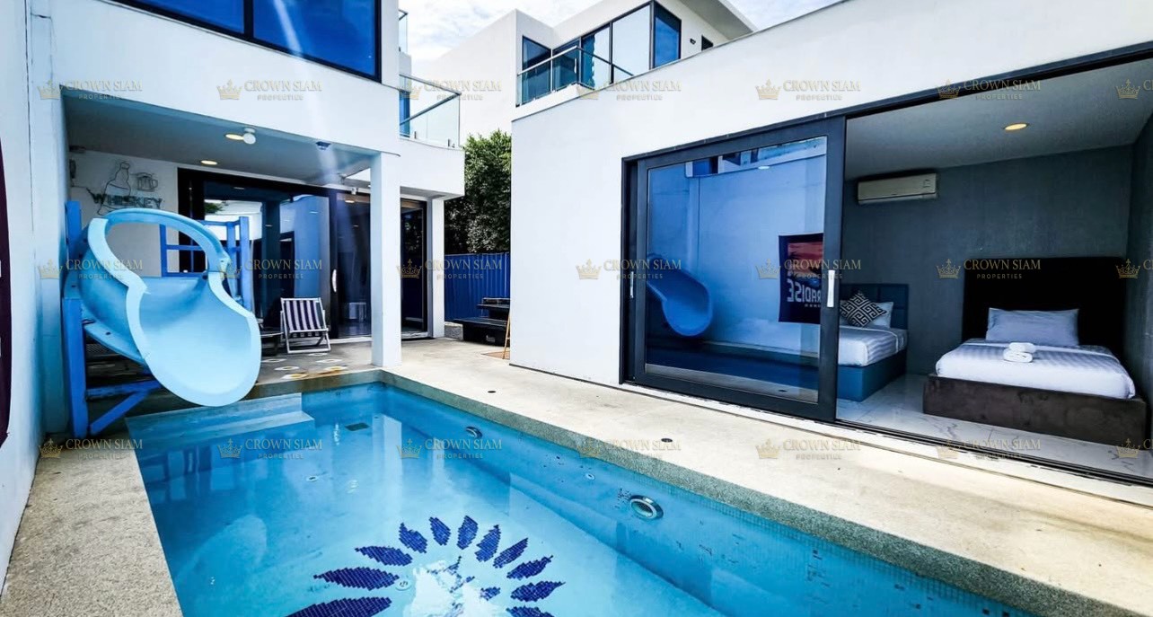 พระตำหนัก • Palm Spring Villas • พูลวิลล่า 4 ห้องนอน