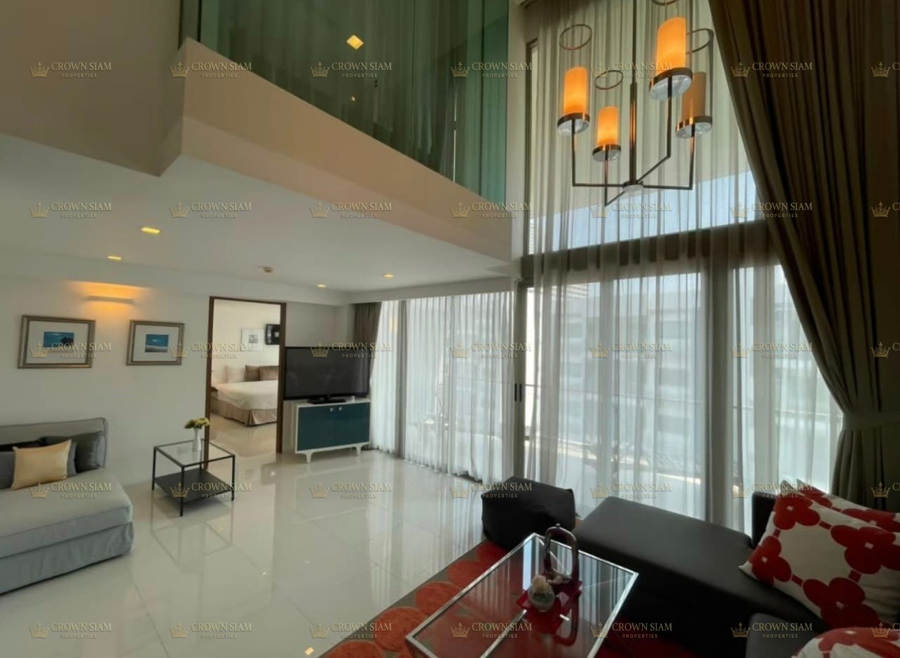 North Pattaya • The Sanctuary Wongamat • 2BR Duplex Condo