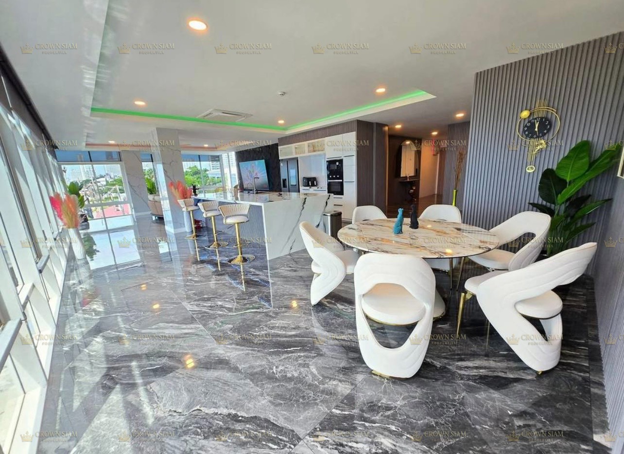 Na Jomtien • Musselana Beachfront • 3BR Condo