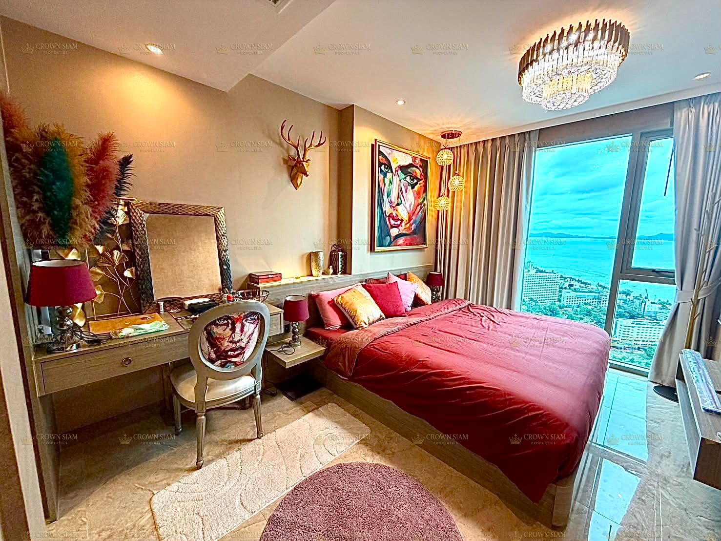 จอมเทียน • Riviera Ocean Drive • คอนโด 2 ห้องนอน วิวทะเลพาโนรามา ชั้น 40 - Image 9