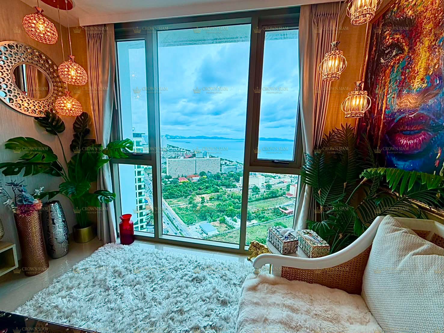 จอมเทียน • Riviera Ocean Drive • คอนโด 2 ห้องนอน วิวทะเลพาโนรามา ชั้น 40 - Image 3