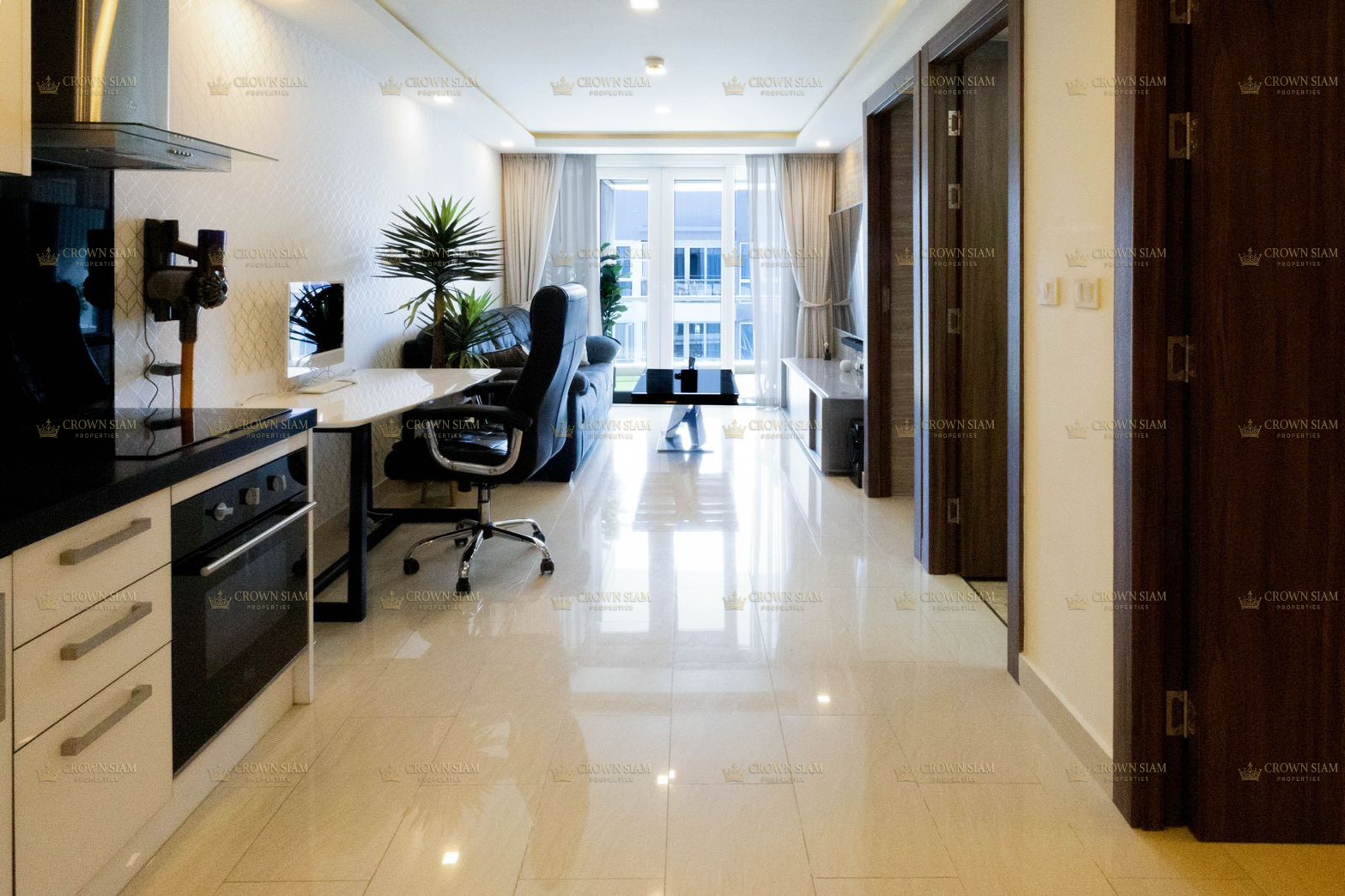 Central Pattaya • Grand Avenue • 2BR Condo